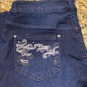 Christopher & Banks 10P jeans barely boot